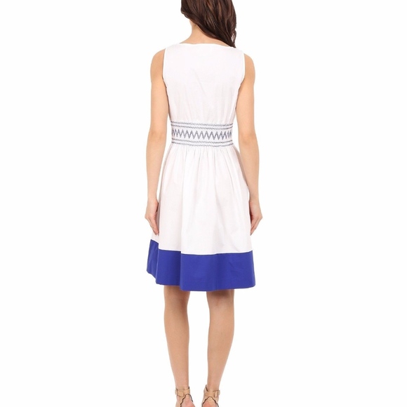 Kate Spade Smocked Poplin dress - Picture 5 of 8
